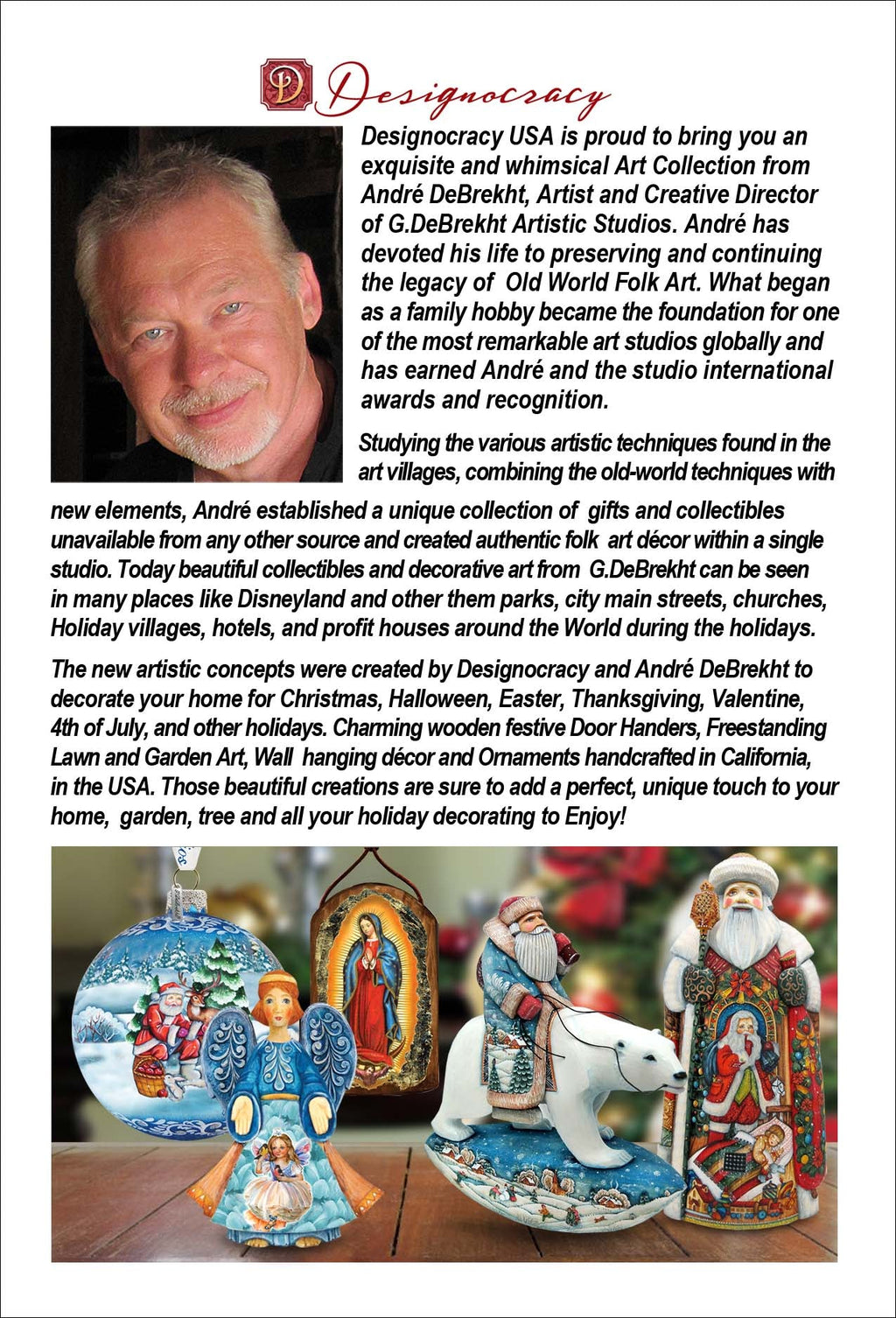 The Nativity Glass Ornament, Nativity Inspirational Decor - 772025