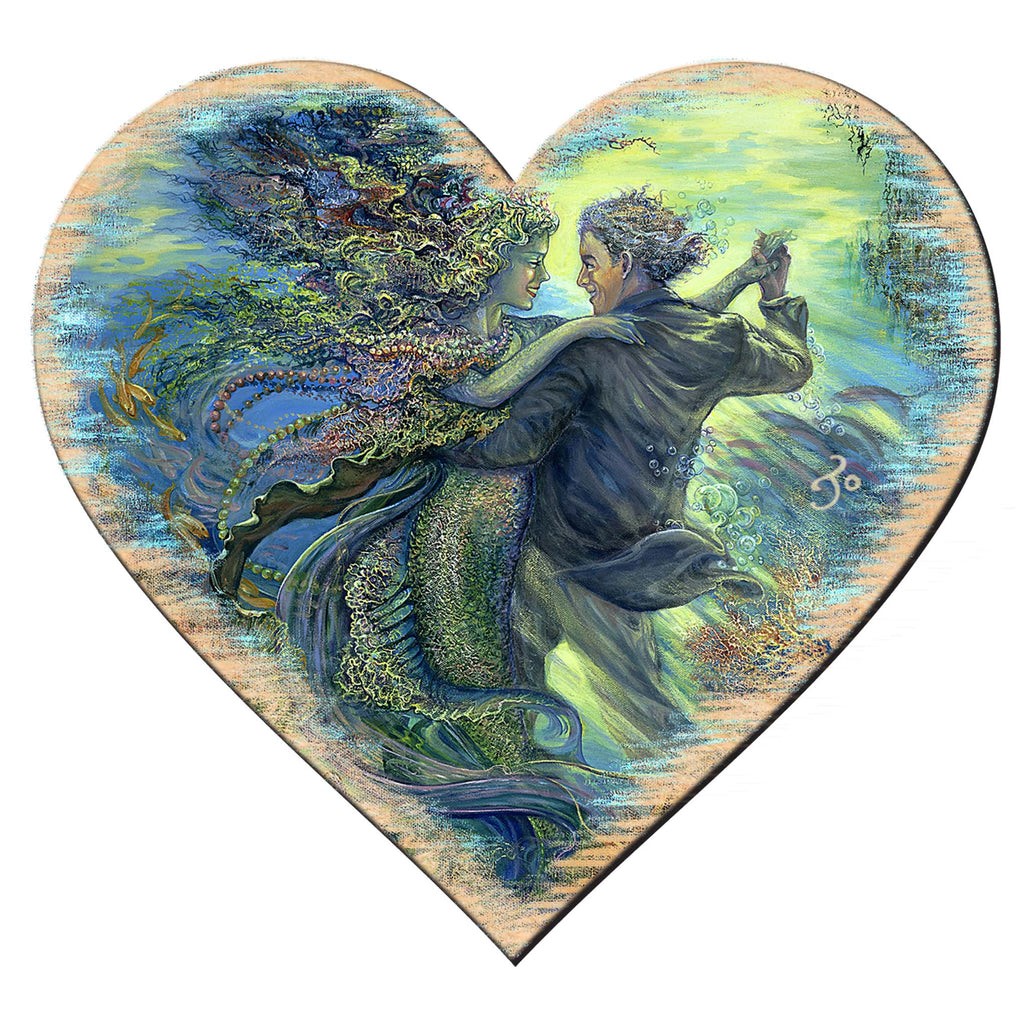 For The Love of Mermaid Coastal Outdoor Decor by Josephine Wall - Coastal Sea-Life Decor - 8472111F-JW